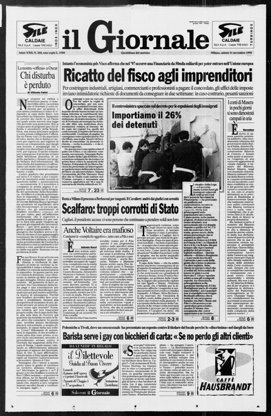 Il giornale : quotidiano del mattino